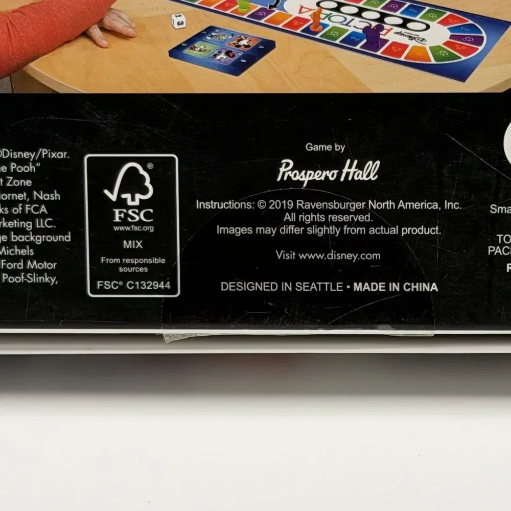 Pictopia Disney Edition The Ultimate Picture Trivia Family Game Ravensburger